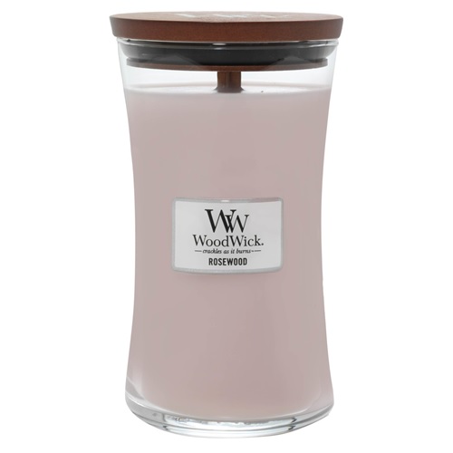 נר ריחני שעון חול גדול Rosewood