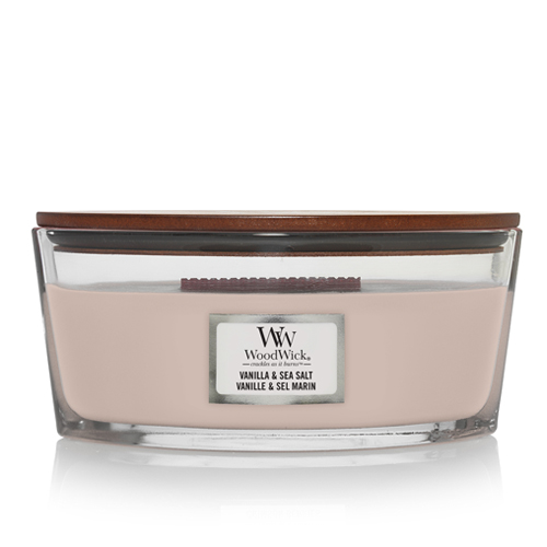 Vanilla and Sea Salt נר ריחני אליפסה
