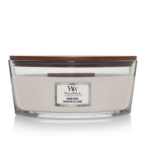 Warm wool נר ריחני אליפסה