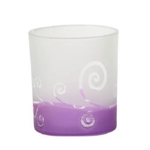 YC Votive Holder -  Purple