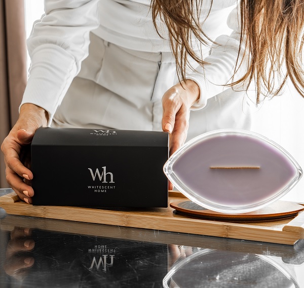 אריזת מתנה לנר אליפסה