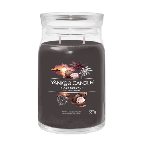 Black Coconut נר ריחני גדול