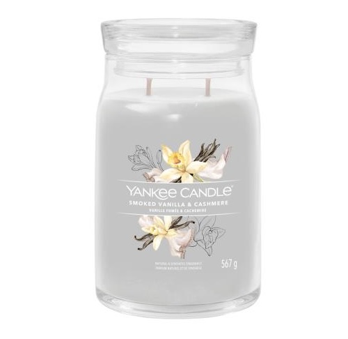 Smoked Vanilla and Cashmere נר ריחני גדול