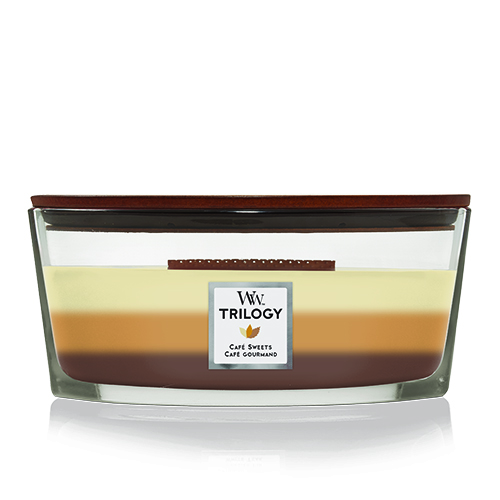 Trilogy Café Sweets נר ריחני אליפסה
