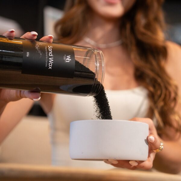 כלי קרמיקה לפניני שעווה אפור בטון