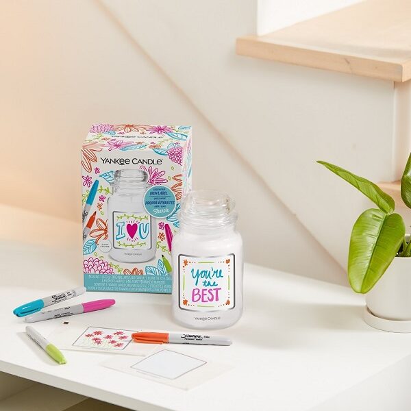 נר במיתוג אישי Clean Cotton