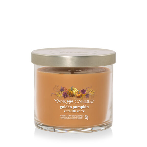 Golden Pumpkin Tumbler נר ריחני קטן