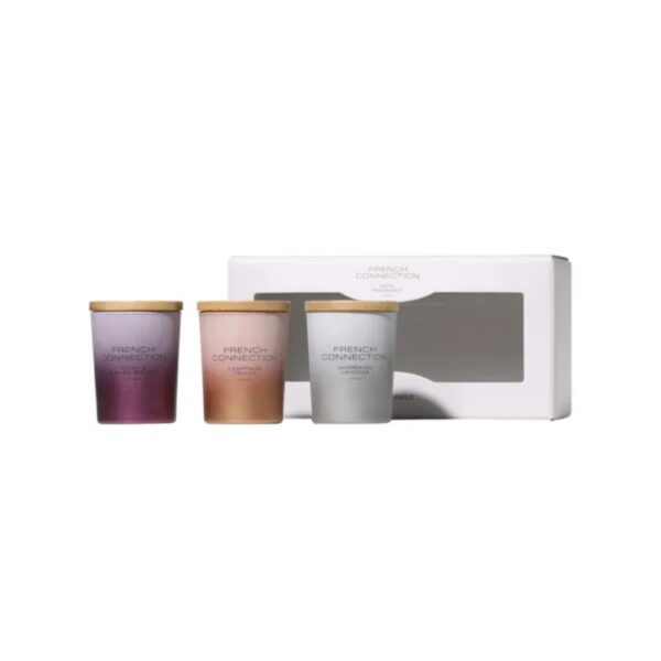 Ombre Range Trio of Candles Gift Set