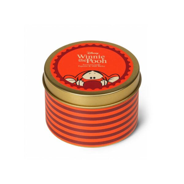 נר עגול עם מכסה מתכת