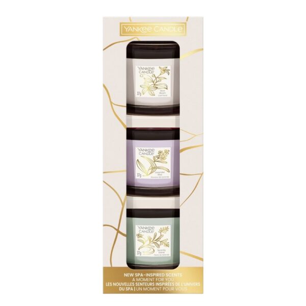 Luxuries 3 Mini Filled Votives Gift Set