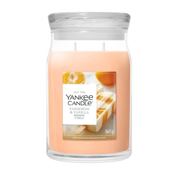 Tangerine and Vanilla נר ריחני גדול