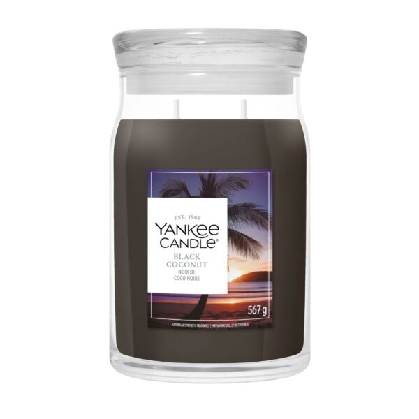 Black Coconut נר ריחני גדול
